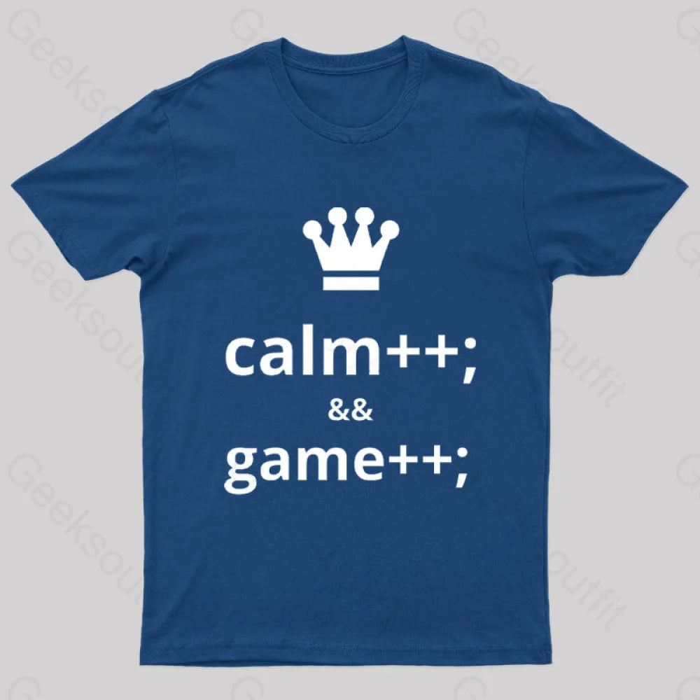 Computer Geek Keep Calm And Game More Nerd T-Shirt