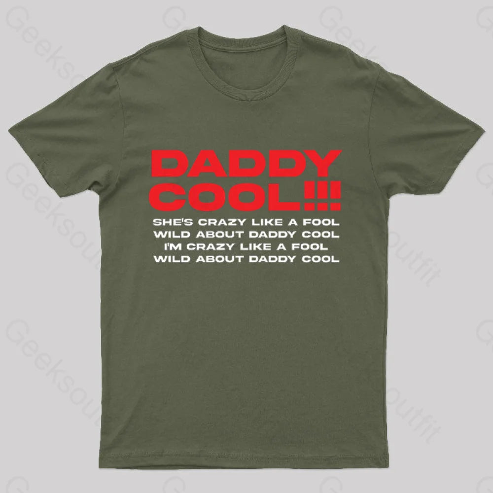 Daddy Cool Geek T-Shirt