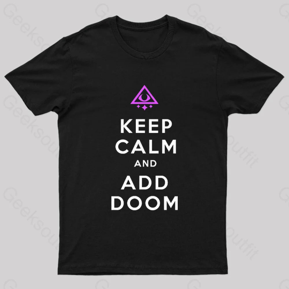 Keep Calm And Add Boom Nerd T-Shirt