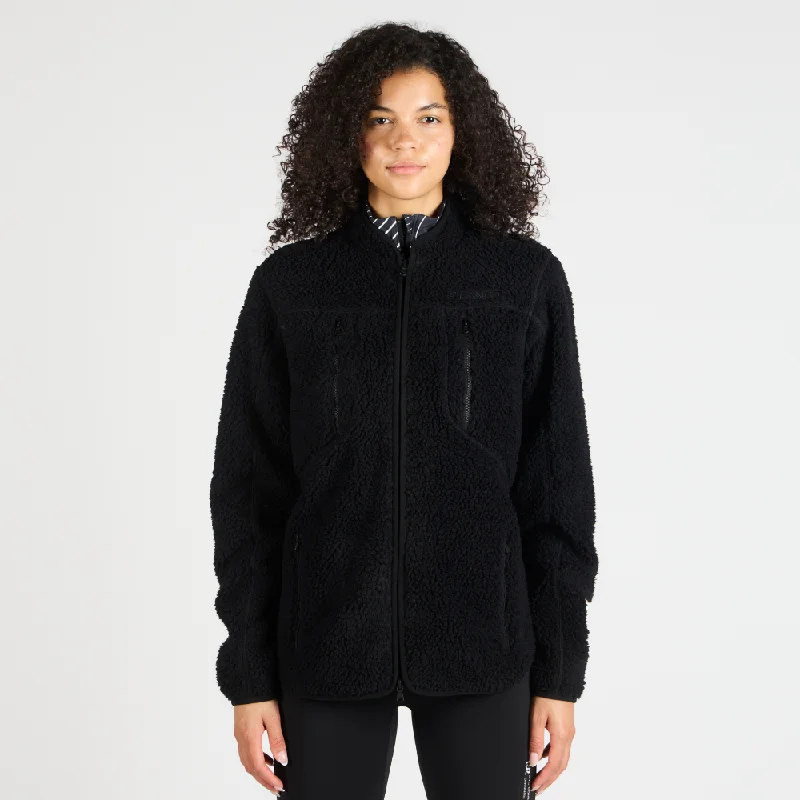 Iceland Fleece Jacket, Unisex - Black