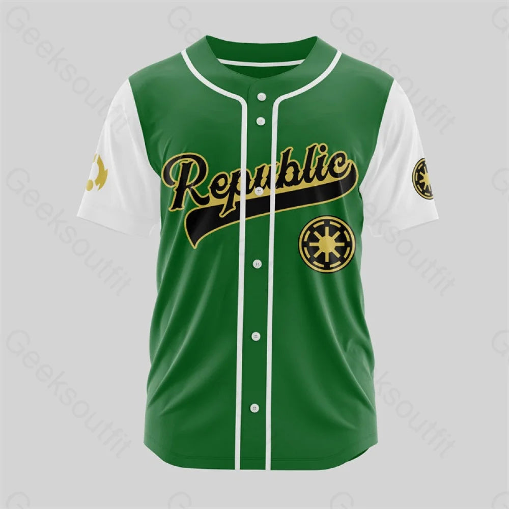 Galactic Republic Baseball Jersey