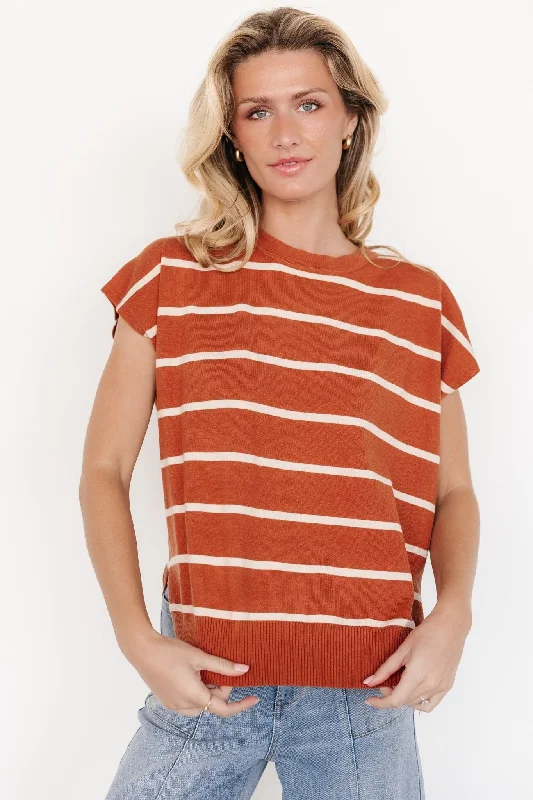 Ada Dolman Top | Sandstone + Natural