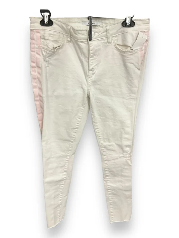 Jeans Skinny By Sam Edelman In White, Size: 8