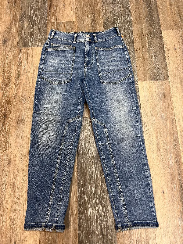 Jeans Straight By Pilcro In Blue Denim, Size: 4/27