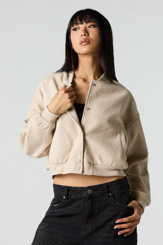 Wool Bomber Jacket