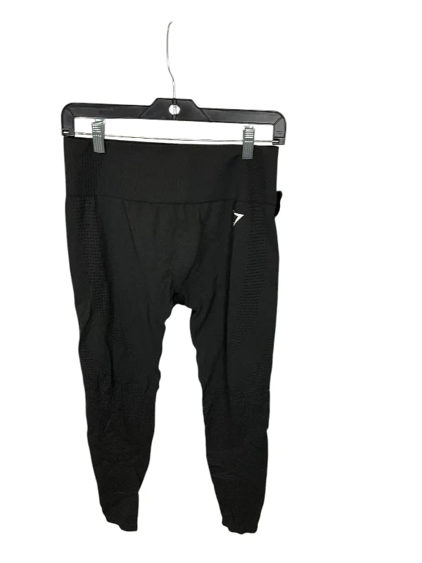 Athletic Leggings By Gym Shark In Black, Size: 0