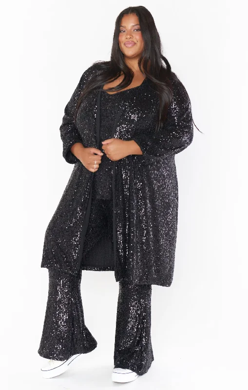 Encore Duster ~ Midnight Glitz Sequins