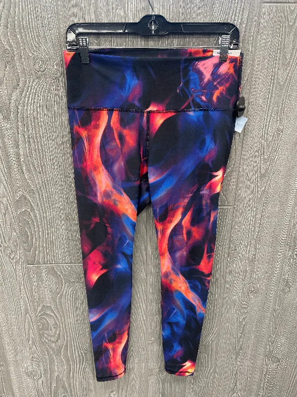 Athletic Leggings By Old Navy In Multi-colored, Size: L