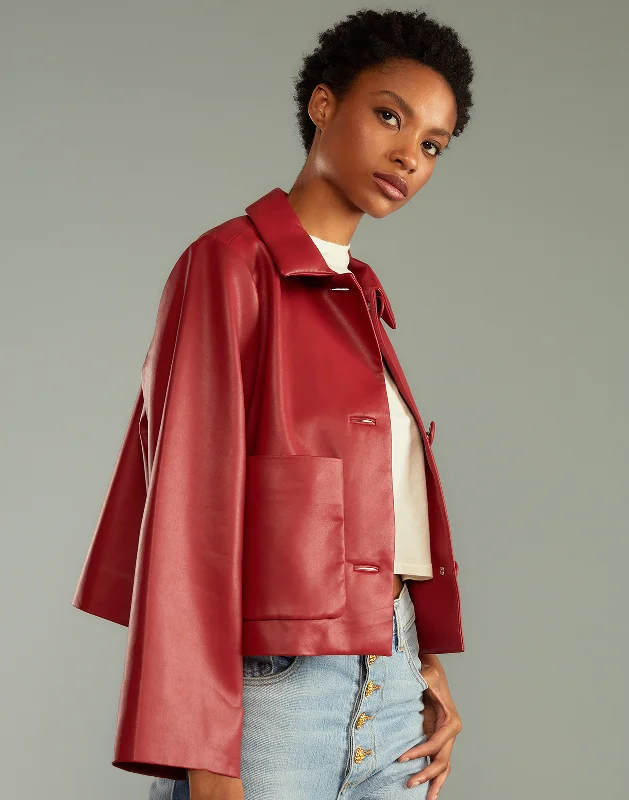 Vegan Leather Jacket