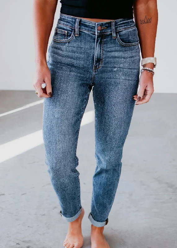 Josey Judy Blue Boyfriend Jean