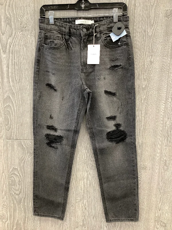 Jeans Straight By Clothes Mentor In Black, Size: 2