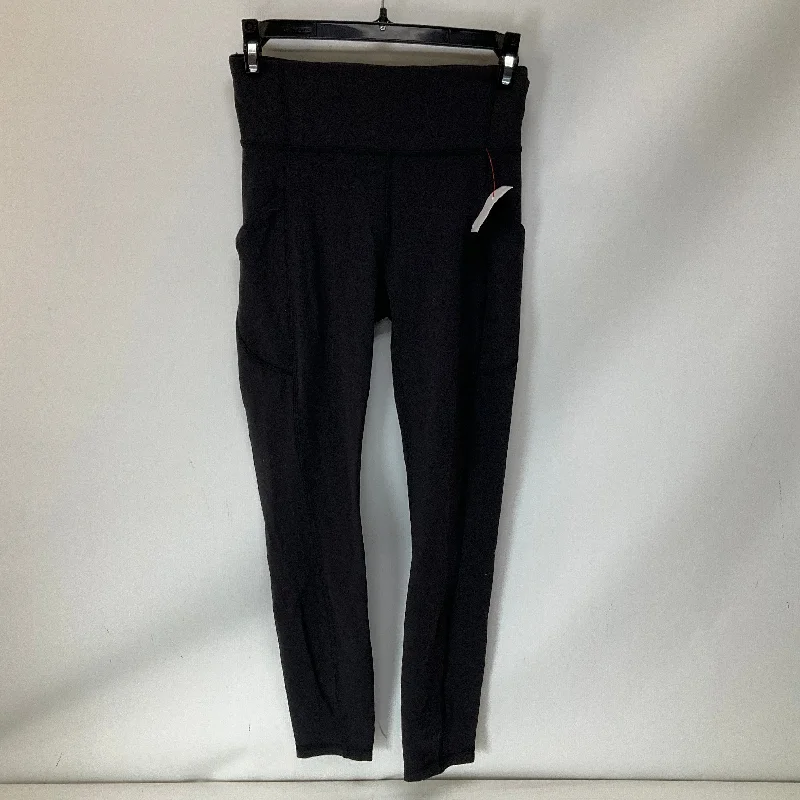 Athletic Leggings By Lululemon In Black, Size: 4