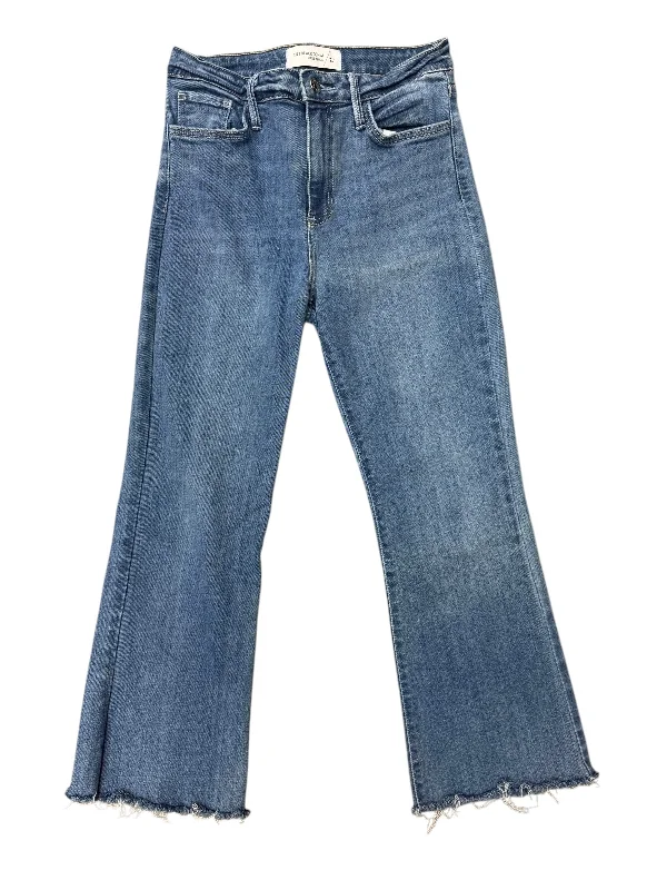 Jeans Boot Cut By Cmc In Blue Denim, Size: 4