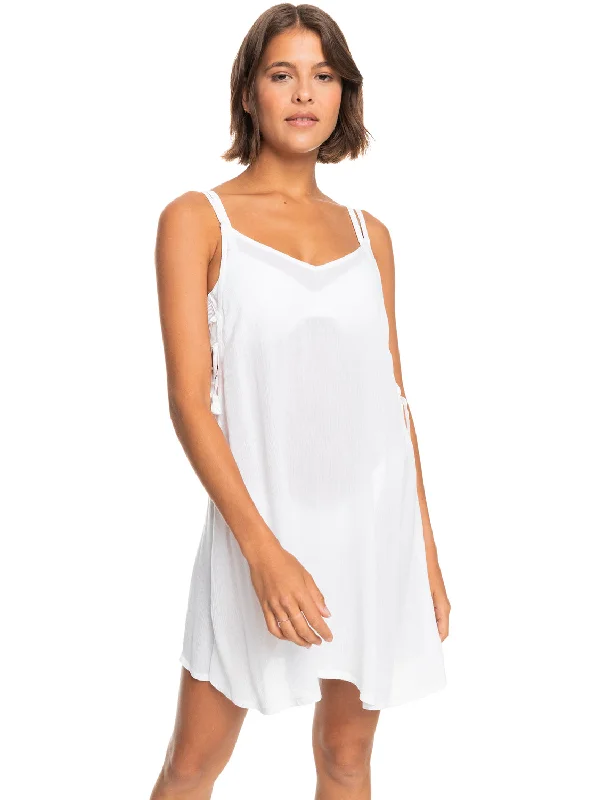 Beachy Vibes Beach Cover-Up - Bright White