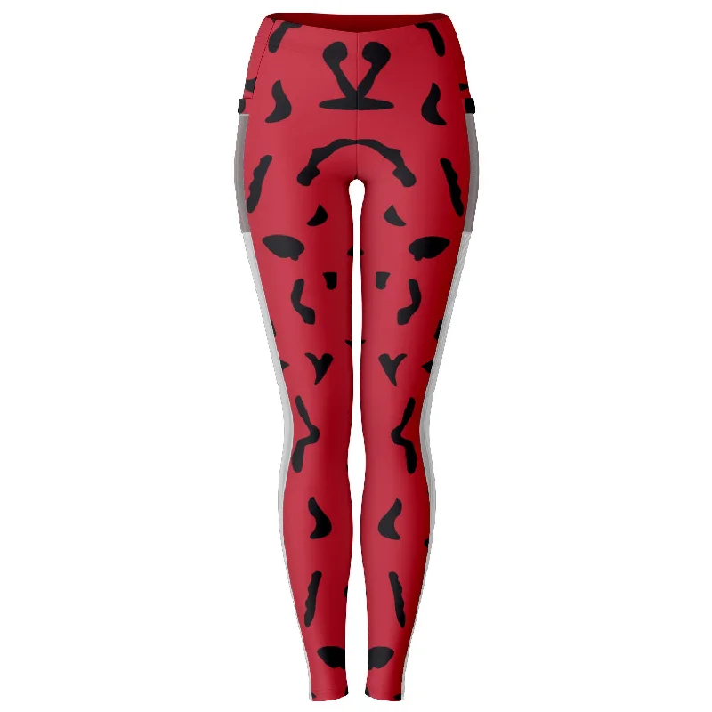 Red Skin Cell Legging