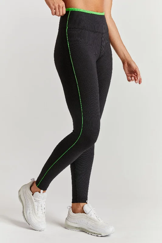 Ribbed Track Legging