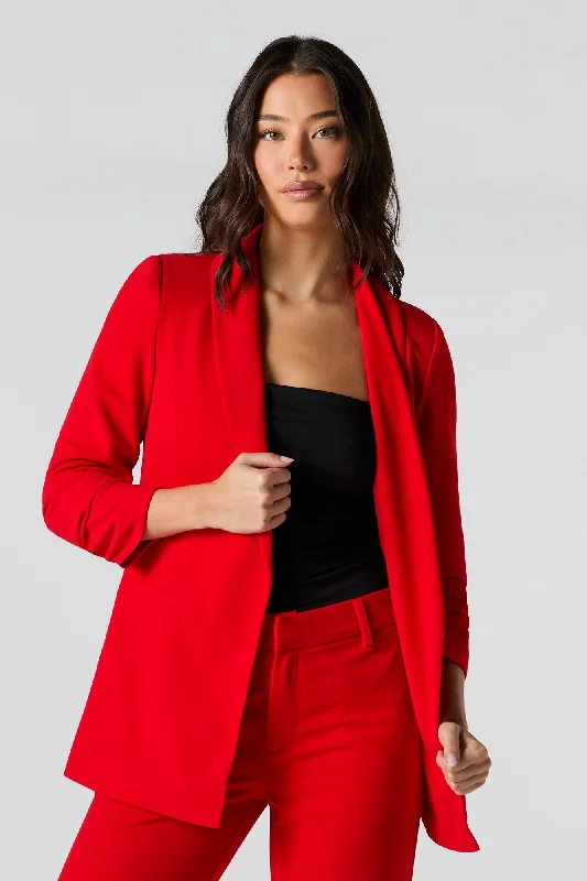 Open Front Blazer