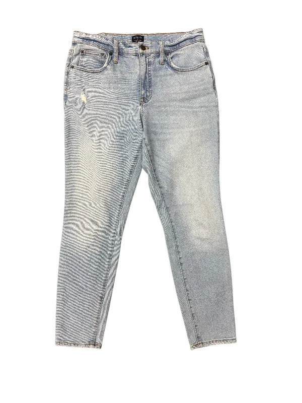 Jeans Skinny By J. Crew In Blue Denim, Size: 8