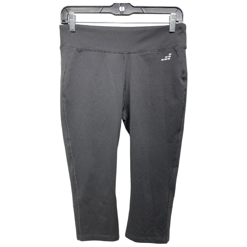 Athletic Leggings By Bcg In Grey, Size: M