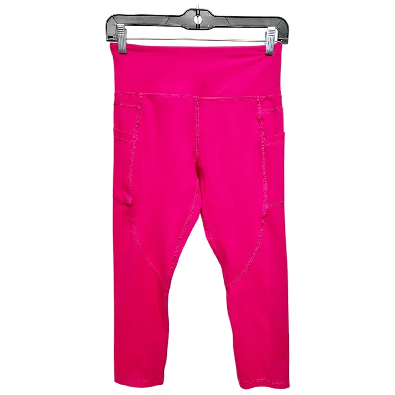 Athletic Leggings By Zyia In Pink, Size: 6