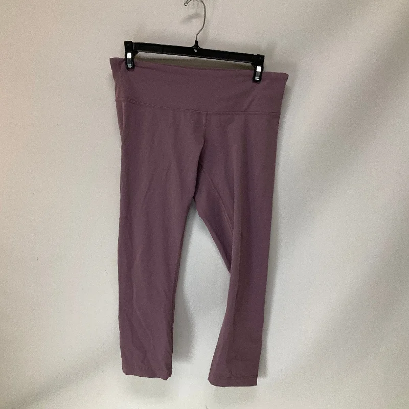 Athletic Leggings By Lululemon In Purple, Size: 8