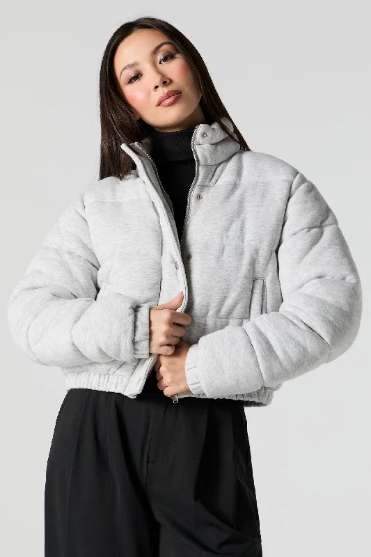 Fleece Puffer Jacket